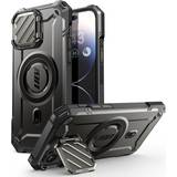 Supcase Mobiltilbehør Supcase Unicorn Beetle Mag XT for iPhone 14 iPhone 13 with Camera Cover, [Compatible with MagSafe] Full Body Rugged with Built-in Kickstand Black