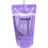 Gule Permanente hårfarver Fanola No Yellow Color Violet Peroxyde 25 Vol