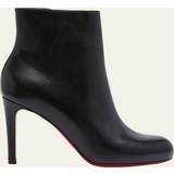 Christian Louboutin 37 ½ Støvler Christian Louboutin Pumppie Booty leather ankle boots black