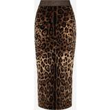 10 - 48 - XS Nederdele Dolce & Gabbana Chenille calf-length skirt