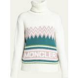 Cashmere - Multifarvet Overdele Moncler Wool Turtleneck Sweater