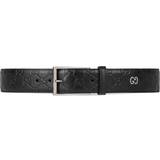 Gucci 4cm gg Embossed Leather Belt