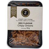 Snacks BBQ Flavour Crispy Onions 90g, Zelected