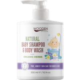 Naturfarvet Hårpleje Wooden spoon Natural Shampoo and Shower Gel for Kids With Lavender Fragrance 300 ml