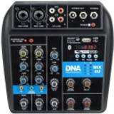 Mikrofon (Tele 6,3 mm) DJ-mixere DNA DNA MIX 4U Mikser audio USB MP3 Bluetooth [Levering: 4-5 dage]