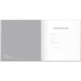 Tekstilmaling Mayland Konfirmationsbog grå tekstilpræg Bestillingsvare, 8-9 dages levering