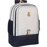 Hvid Skoletasker Real Madrid C.F. Sportsrygsæk Hvid 35 x 50 x 24 cm