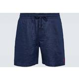 Polo Ralph Lauren Herre Shorts Polo Ralph Lauren Mens Navy Prepster Classic-fit Shorts