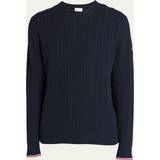Moncler Sweatere Moncler Round-neck sweater navy