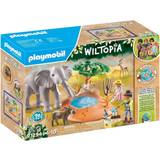 Elefanter Legesæt Playmobil Elephant at The Waterhole 71294