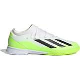Adidas Indendørs fodbold (IC) Fodboldstøvler Børnesko adidas Junior X Crazyfast.3 IN - Cloud White/Core Black/Lucid Lemon