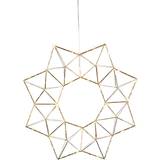 LED-belysning - Messing Julebelysning Star Trading Edge Brass Julestjerne 40cm