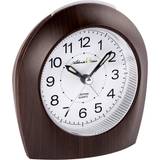 Grøn Vækkeure Atlanta green alarm clock walnut dark brown 2508/20