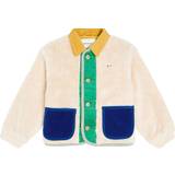 Bobo Choses Overtøj Bobo Choses Kids' Colorblock Sheepskin Jacket - Cream Multi