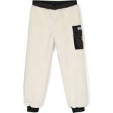 Akryl - Drenge Bukser Moschino Teddy Pocket Soft Fabric Trousers - Ivory (HUP065LIA1810063)