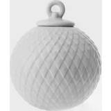 Grå - Porcelæn Dekorationer Lyngby Porcelain Rhombe Light Grey Dekoration