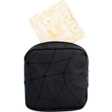 Toilettasker & Kosmetiktasker Shein Geometric Pattern Storage Bag - Black