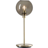 Belid Glas Bordlamper Belid Gloria Brass/Smoke Glass Bordlampe 46.6cm