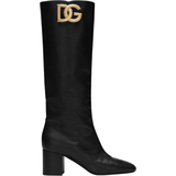 13 - Blokhæl Høje støvler Dolce & Gabbana Jackie - Black