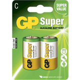 GP Batteries C Super Alkaline Compatible 2-pack