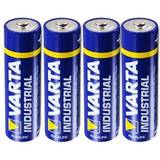 AA (LR06) - Blå Batterier & Opladere Varta Industrial AA 4-pack