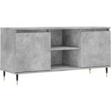 Guld - Hylder Bænke vidaXL 104x35x50cm Concrete Grey TV-bord 104x50cm