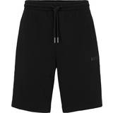 Hugo Boss Bukser & Shorts HUGO BOSS Headlo Mirror Cotton-Blend Shorts - Black