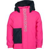 Pink - Polyamid Overtøj Didriksons Kid's Rio Jacket - True Pink (504971-K04)