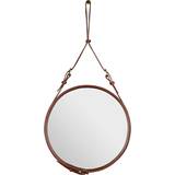 Messing Spejle GUBI Adnet Circulaire Brown Vægspejl 45cm