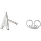 Design Letters Archetype Stud Earring - Silver