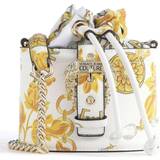 Versace Hvid Håndtasker Versace Mini Bucket Bag - White