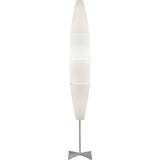 Foscarini LED-belysning Lamper Foscarini Havana Bianco/Chrome Gulvlampe 172cm