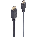 HDMI - HDMI-kabler - High Speed (4K) Shiverpeaks HDMI - DisplayPort 1.2 M-M 3m