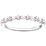Rosa Ringe Thomas Sabo Ring - Silver/Pink/Transparent