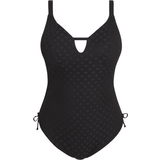 Cut-Out - Dame - V-udskæring Badetøj Elomi Bazaruto Non Wired Swimsuit - Black