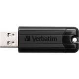 Verbatim USB Stik Verbatim Pinstripe 256GB USB 3.2 Gen 1
