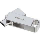 64 GB - USB 3.2 (Gen 1) USB Stik PNY Duo-Link 64GB USB 3.2 Gen 1/USB-C