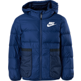 Nike Big Kid's Sportswear Therma-FIT Down Fill Jacket - Blue Void/Midnight Navy/White (DD8697-492)