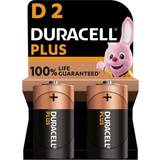 Duracell Batterier Batterier & Opladere Duracell D Plus Power 2-pack