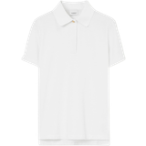 Burberry Bomuld Tøj Burberry Piqué Polo T-shirt - White