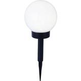 IP44 - Plast Bedlamper Star Trading Globus White Bedlampe 32cm