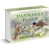 Kalendere Politikens Forlag 2024 Danmarks Fugle Kalender