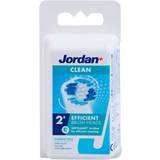 Jordan Bløde Tandbørstehoveder Jordan Clean Brush Heads 2-pack