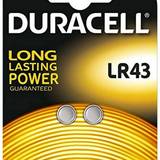 LR43 Batterier & Opladere Duracell LR43 Compatible 2-pack