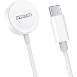 Deltaco usb c Deltaco Apple Watch oplader USB-C