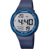 Analoge - Herre - Plast Armbåndsure Calypso Digital K5795/3 44 mm Digitalt Digitalt/Smartwatch Mineralglas Blue 44 mm
