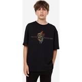 H&M Sort Overdele H&M Printed Jersey T-shirt - Black/Skater Generation