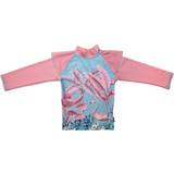 Polyamid UV-trøjer Børnetøj Swimpy UV-bluse Flamingo 110-116 cL