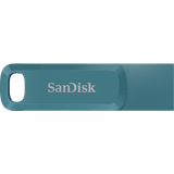 SanDisk 128 GB Hukommelseskort & USB Stik SanDisk Ultra Dual Drive Go USB Type-C Flash Drive 128GB Navagio Bay SDDDC3-128G-G46NBB