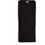 One Size - Rund hals Overdele Regular Solid Colour T-shirt BLACK OSIZE